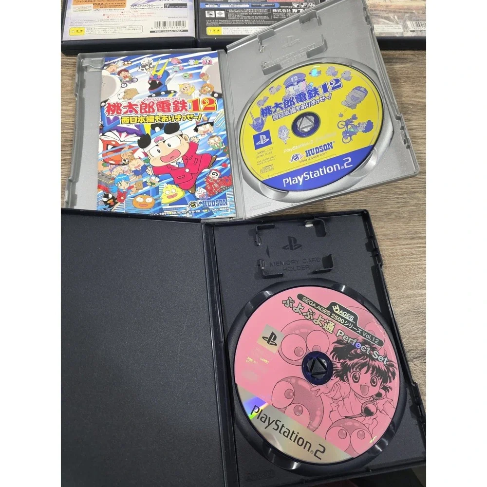 Lot Of 8 Sony PlayStation 2 Dragon Ball Z 3, Final Fantasy XII, PS2 Japan NTSC-J